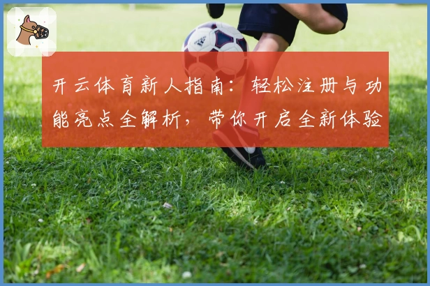 开云体育新人指南：轻松注册与功能亮点全解析，带你开启全新体验之旅